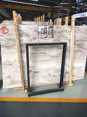 Natural Diana Grey Marble Slabs Interior Decoration Floor Wall Tile