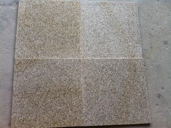 Best Price G682 Rusty Stone Yellow Granite Tiles
