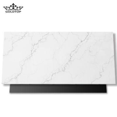 Calacatta Vivo Bathroom Vanity Wall Panels Kitchen Cabinet Countertops Island Worktop Table Tops Artificial Stone Slab Quartz Tiles