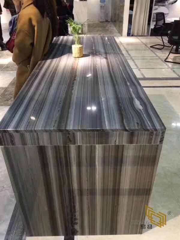 Blue/White/Grey/Black Marble Slabs Polished Marble Tiles for Floor/Wall/Countertop (Palissandro Marble)