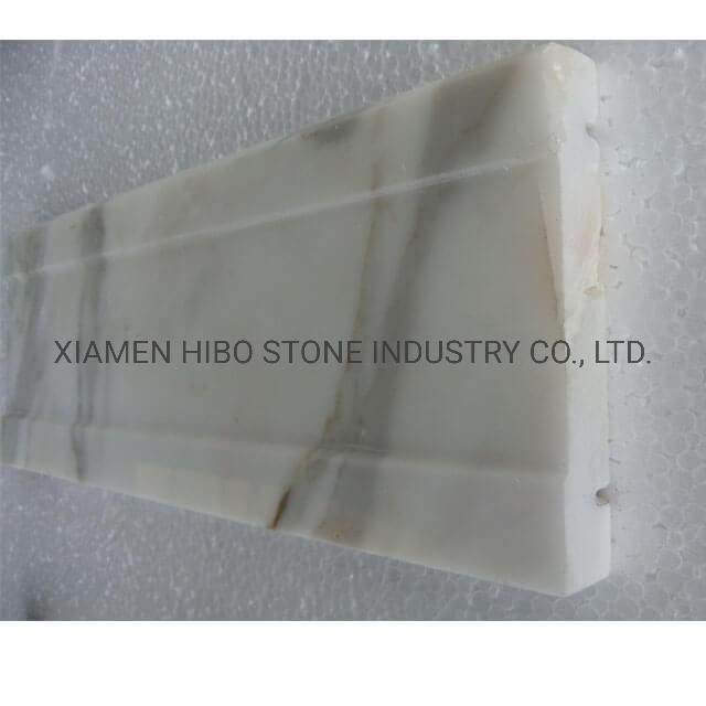 Fine Color Top Choice Oriental White Marble Molding