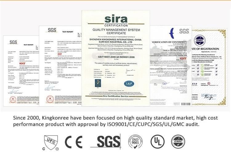 Kkr LG Tristone Textured Marble Corian Sheet Acrylic Resin Stone Solid Surface
