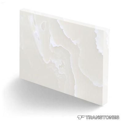 Translucent Multi-Color Alabaster Stone Artificial Marble