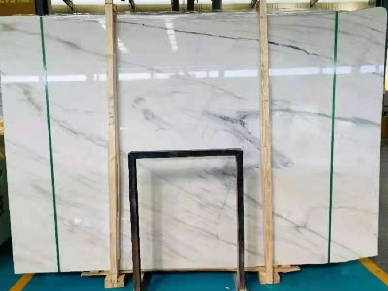 Dior White Marble Slab for Flooring Tile/Wall Tile/Countertop