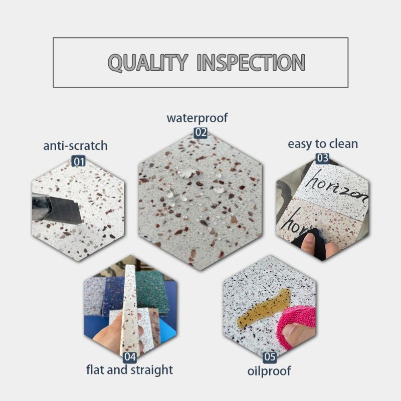 Top Quality Crystal Black Quartz Stone for Kitchen Countertop