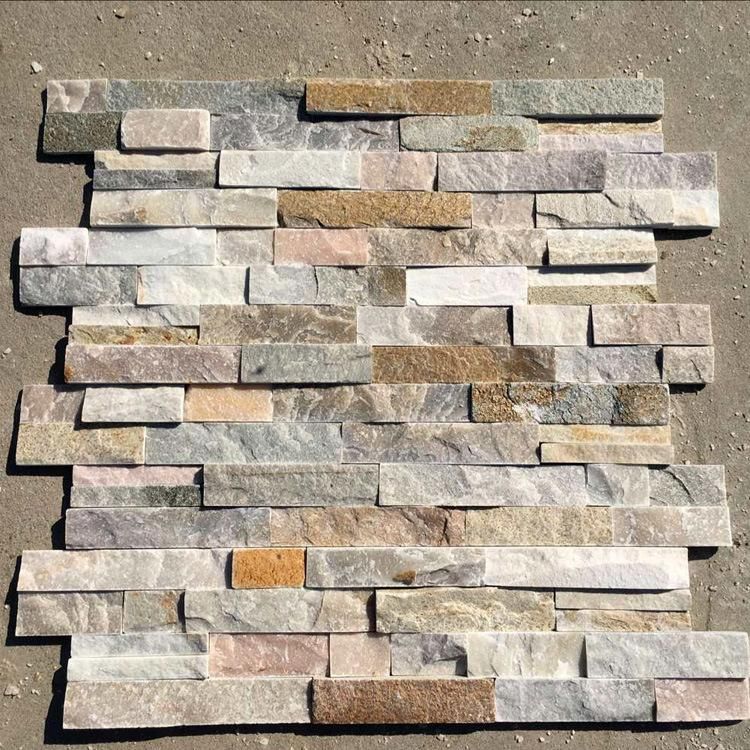 Z Shape Stacked Stone Veneer Wall Panel