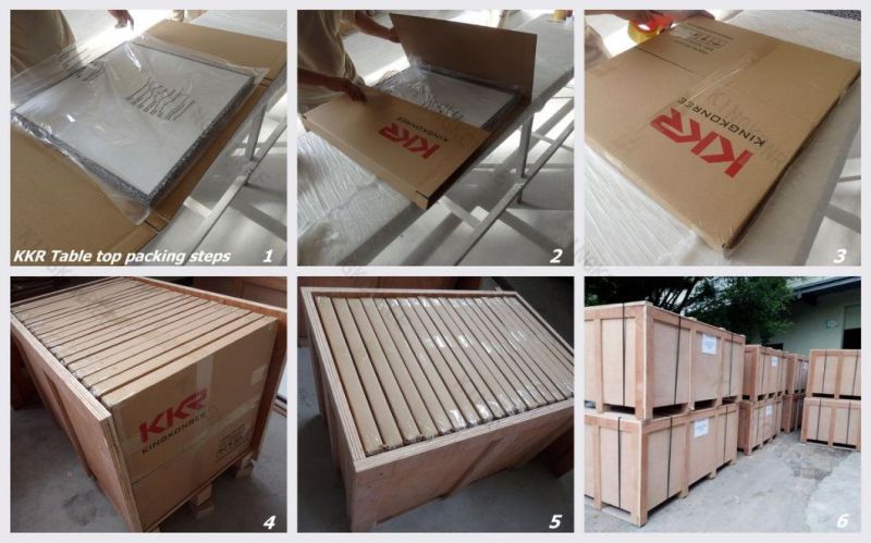 Modern Solid Surface Slab Kitchen Stone Bench Tops