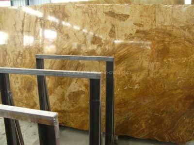 Royal Gold Marble Slab for Wall/Flooring Tile/Vanity Top/Countertop