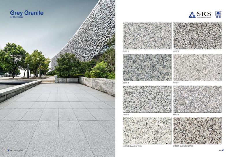 Building Material Natural Stone Polished Red G562 Granite Tile for Floor and Wall