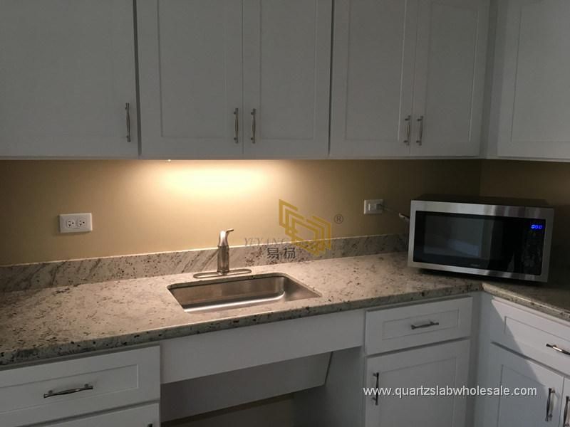 Natural Polished River White Granite Stone for Floor Tile/Slab/Countertop/Bathroom Vanity Top/Kitchen/Desktop