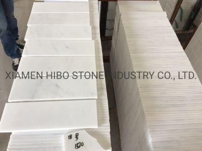 Top a Quality Oriental White/Asian Carrara/China Staturio/Bianco Carrara/Calacatta Gold Marble Floor and Wall Tile