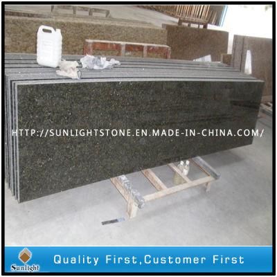 Prefab Ubatuba Green Granite Counter Tops for Kitchen, Island, Vanity