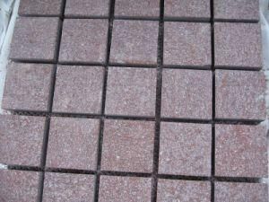 Red Porphyry / China Granite Cube Stone &amp; Pavers, Cut to Size