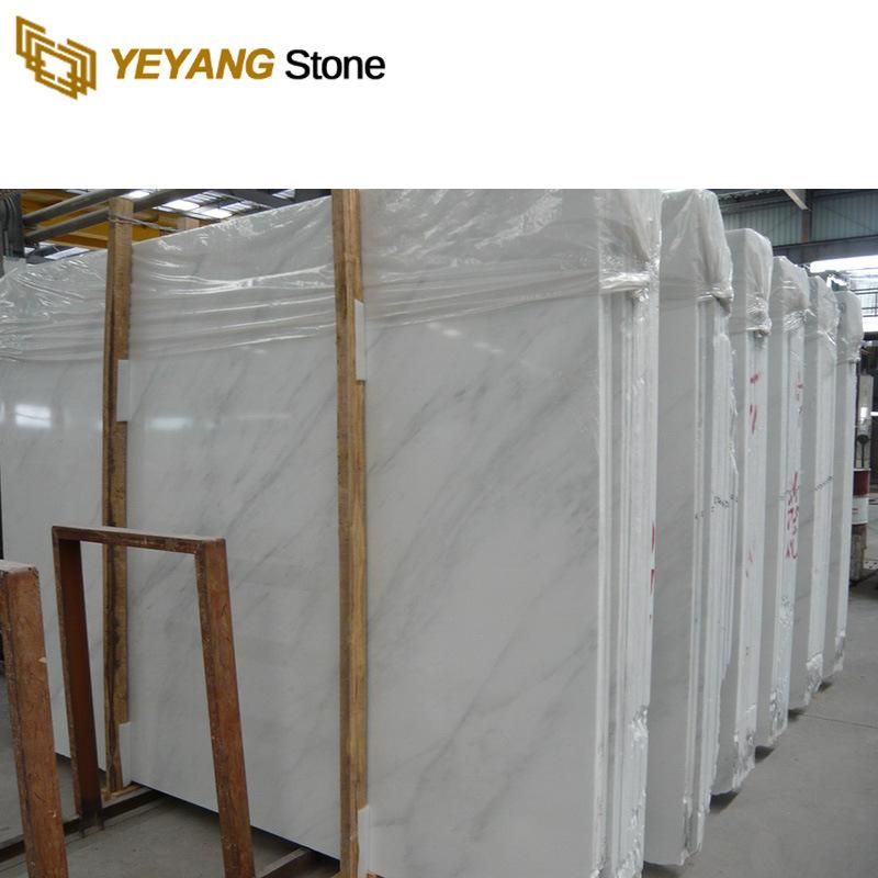 Oriental White Polished Marble for Wall/Floor Cut to Size Tile