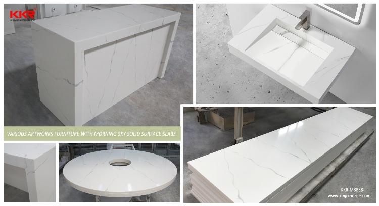 Solid Surface Marble Colour Bathroom Counter Top