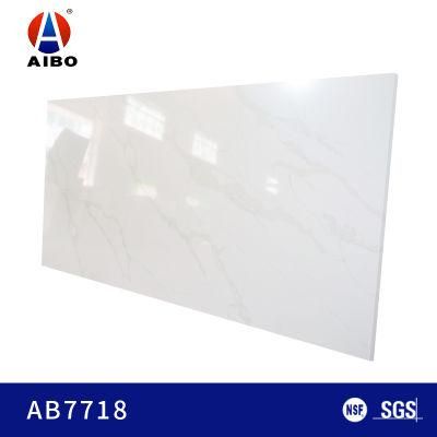 Silver Pearl Granite Vanitytop Nano Glass Warehouse Glass Mirror Wall Paper Quartz Countertop Office Furniture Excellent Heat Resistance Shock