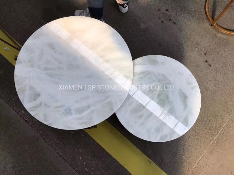 Natural Granite Stone Coffee/Dinner Round Table Top for Furniture