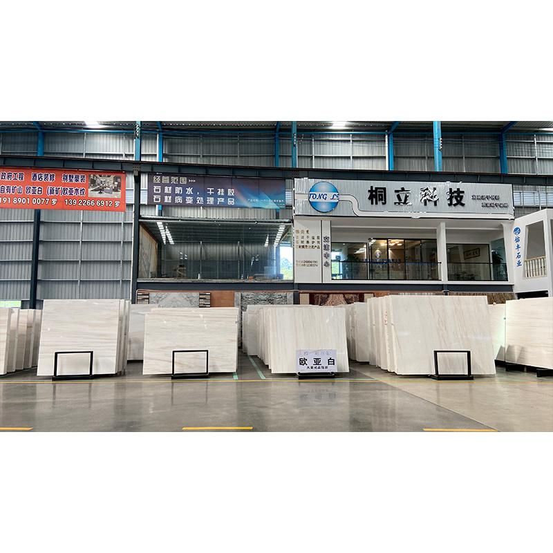 High Quality Natural White Wood Grain Marble Stone Block for Countertops Bar Tops Big Slabs Natural Stone Marbles Stone Block