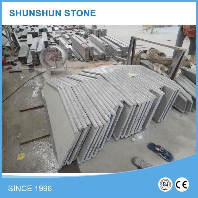Grey G603 Polished Indoor Granite Stairs