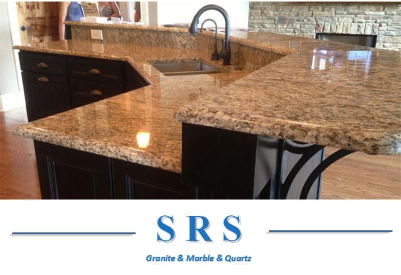 Santa Cecilia Yellow Granite for Countertops and Vanity Tops