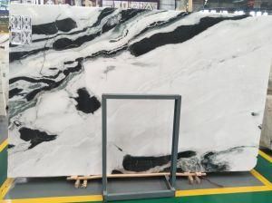 Luxury Panda White Marble for Wall Cladding Flooring