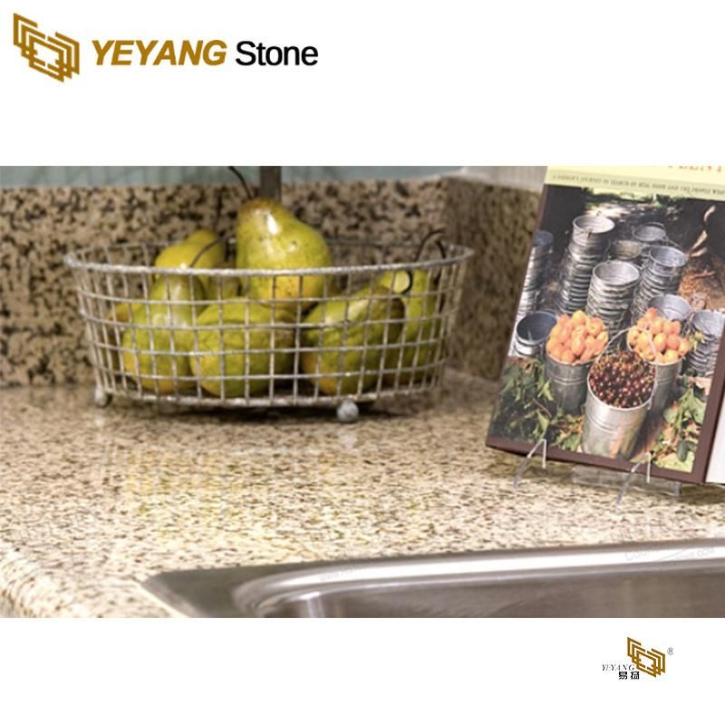 Natural Stone Tile/Slabs Kitchen Granite Flooring/Backgound/Countertop/Worktops/Vanity Top Granite Supplier Factory