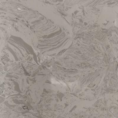 Grey Polished Artificial Limestone for Walls, Floors, Staircase Interiors