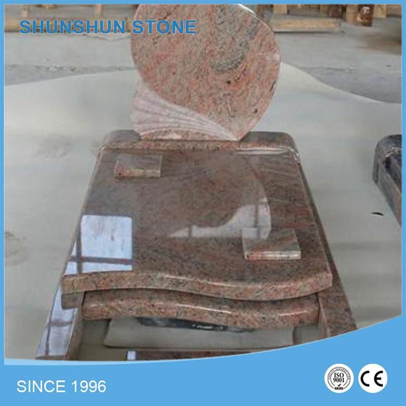 American Style Red Granite Headstone with Competitive Price