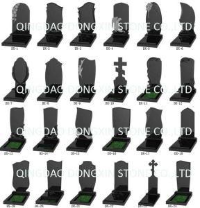 Black Granite Tombstone (DX-T)