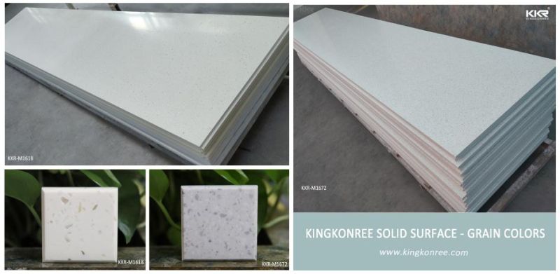 Top Quality 100% Pure Bendable Acrylic Solid Surface Sheet, Artificial Stone Acrylic Solid Surface Slabs