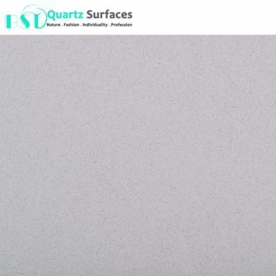 Wholesale Polished Gray Sparkling Artificial Quartz Slabs