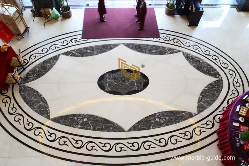 Floor Wall Tile Natural St Laurent Gray Marble Slabs/Tiles for Hotel/Flooring/Wall Design Pattern