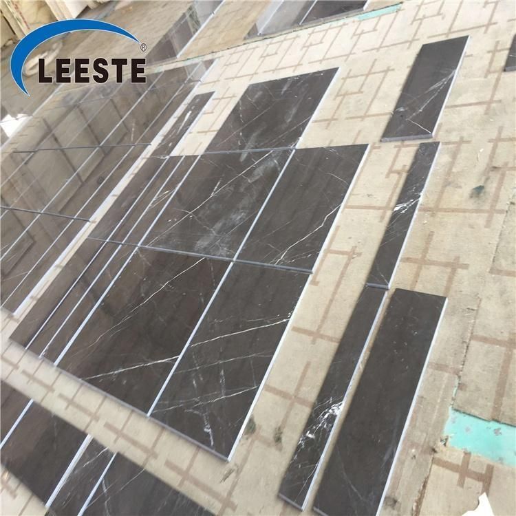 Pietra Grey Marble Natural Brown Marble with White Veins