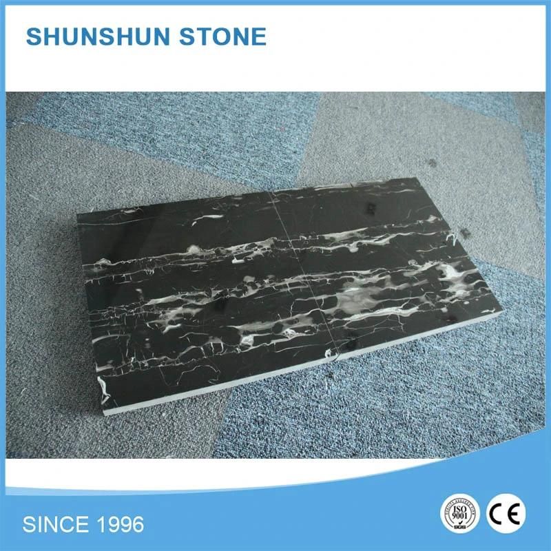 Best Quality Black Silver Dragon Marble