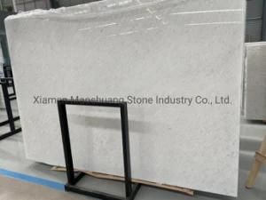 Milk White Crystal Marble, Pure White Viet Nam Thassos Marble Slab