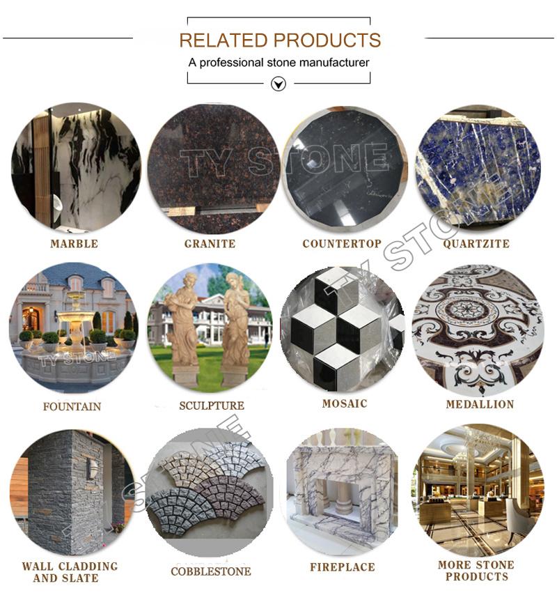 Classical Leon Grey Marble Light Grey Villa Floor Tile