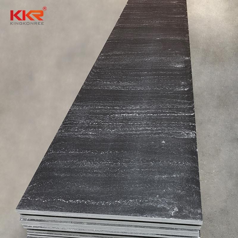 Solid Surface Artificial Stone Marble Veinning Acrylic Sheet Solid Surface