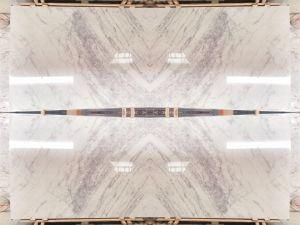Bookmatched Volakas/Pirgon White Marble Slabs/Tiles for Walling/Flooring/Bathroom