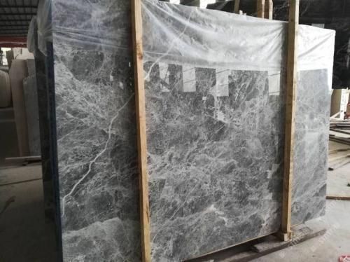 Natural Marble Hermes Grey Polished/Grinded Marble Interior Floor/Wall Panel/Tile/Stairs/Mosaic/Vanity/Bathroom Decoration/Background