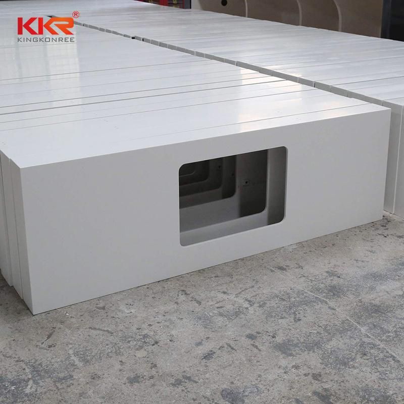 Modern Bathroom Artifical Stone Solid Surface Vanity Top
