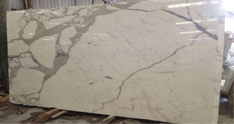 Bianco Carrara White Stone Marble for Flooring Tiles Slabs Countertops/Worktops/Vanitytops
