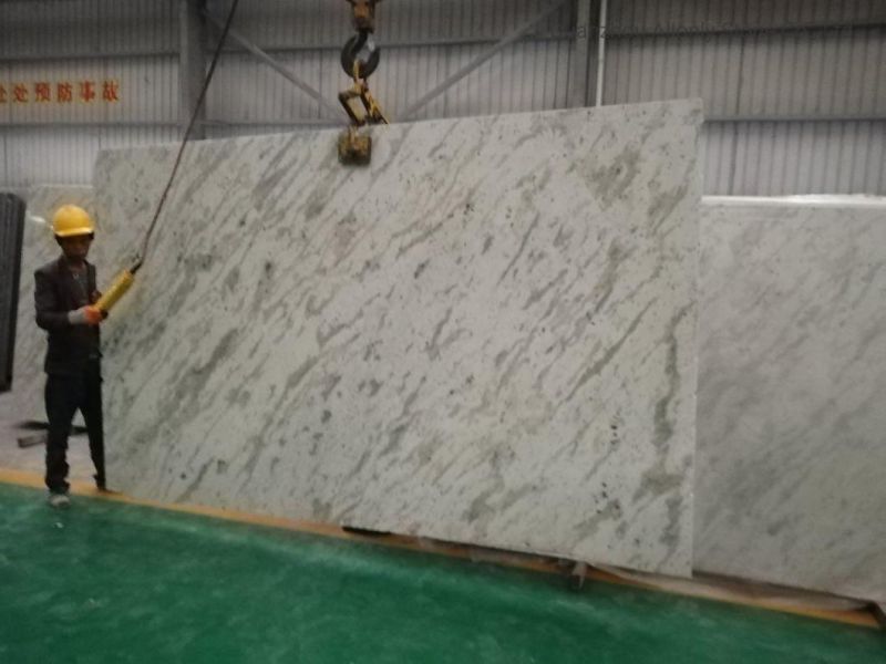 Natural Stone Andromeda White Granite Big Slab for Kitchen Countertop