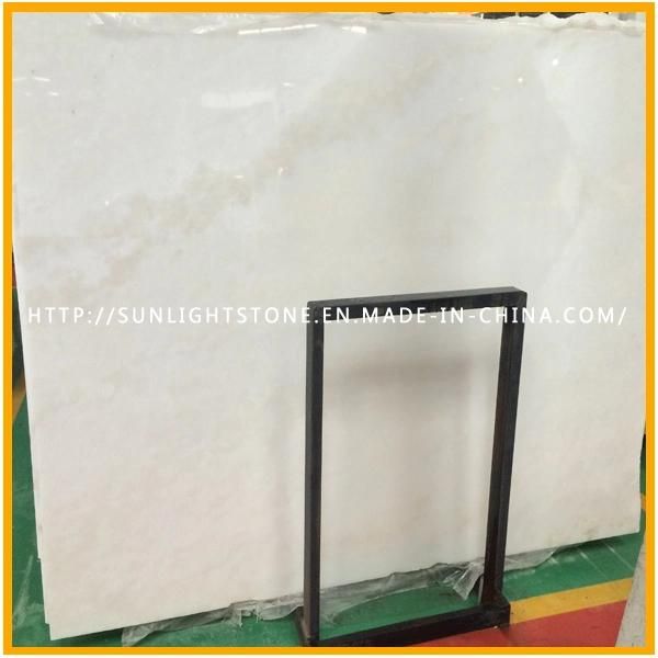 China Cheap Guangxi White Marble for Stone Floor Tiles