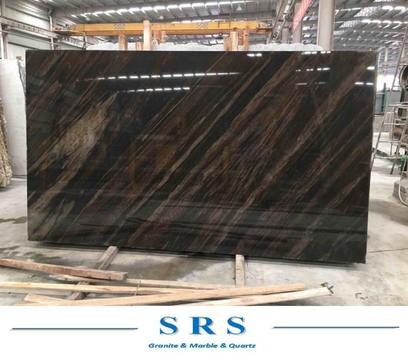 Polished Quicksand Brown Granite for Wall/Floor Tiles/Countertops/Vanity Tops