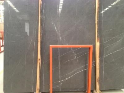 Pietra Grey Marble Natural Brown Marble with White Veins Polished Slabs Customized Flooring Tile Wall Tiles