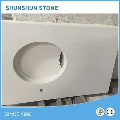 Hot Sell Snow White Quartz Countertop for Home