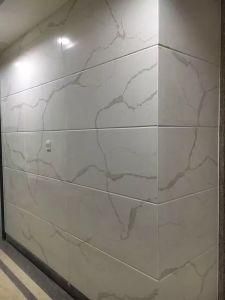 Pure White Quartz Tiles Paving Indoor Black Slate Wall Stone