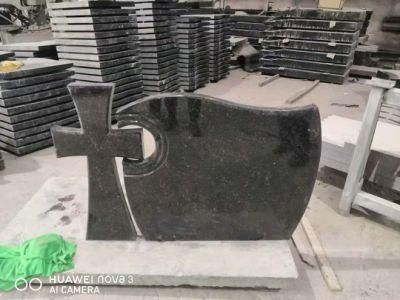 Beida Qing Granite Tombstone Headstone Monument for Poland