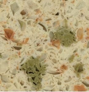 Quartz Slab for Kitchen Countertop and Floor Tiles