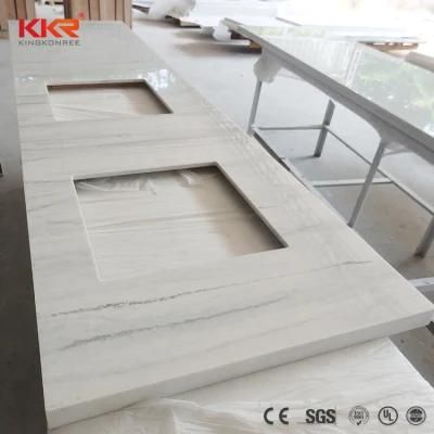 CNC Cut-to-Size Solid Surface Stone Kitchen Stone Panel/Slab/Countertop/Vanity Tops 0528